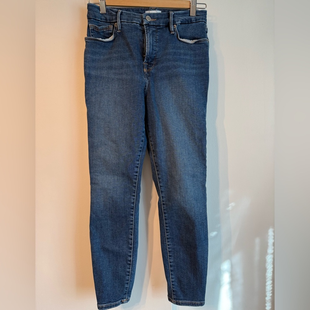 Good American Dark Blue Skinny Jeans
